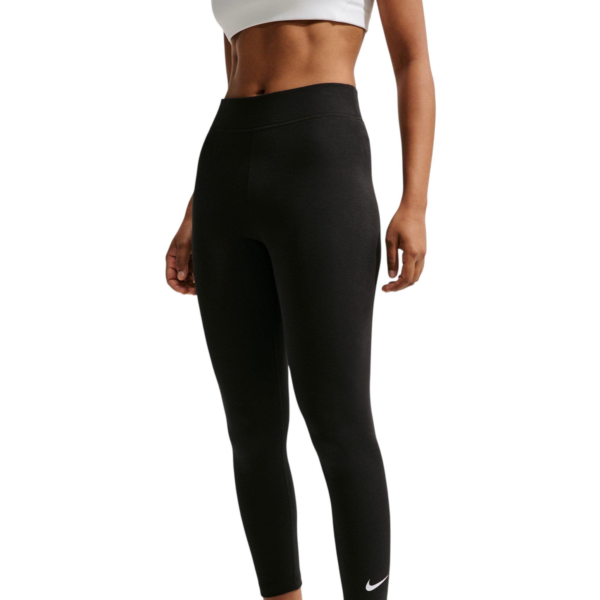 Nike Women's Sportswear Classic High-Waisted 7/8/ Leggings - Black - BLACK